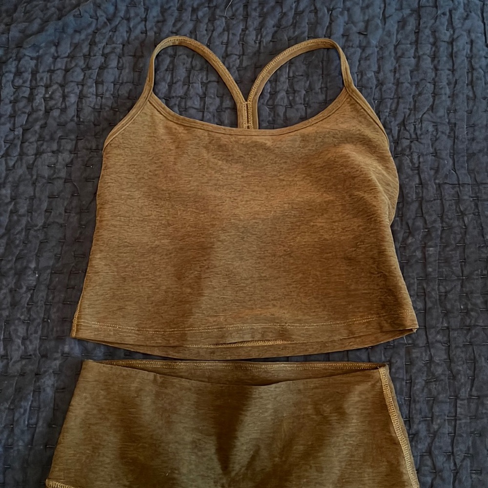 Olive Green Beyond Yoga Set